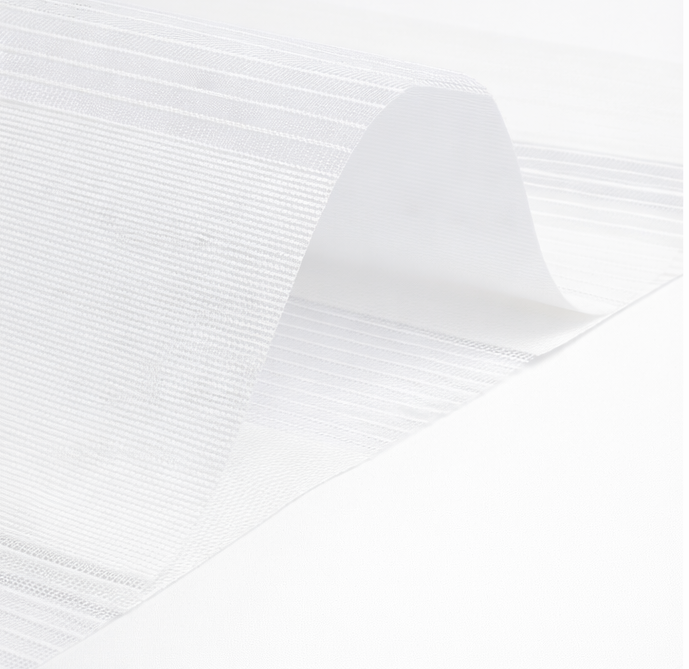 ShadesU Cordless Zebra Blinds for Windows, White